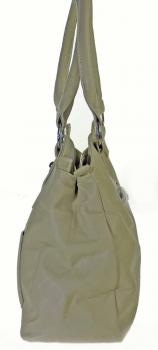 Sehr schöne Damen Handtasche in Hellbeige